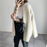 Dzianinowy Kardigan Damski Oversize do Codziennych Stylizacji