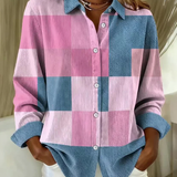 Damska Koszula w Kratę Oversize – Stylowa Koszula Casual