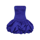 Sukienka Mini Bandeau z Printem