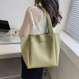 Duża Torebka Damska Shopper Minimalistyczna Elegancka