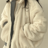 Kurtka oversize zimowa ciepła stylowa puchowa casual
