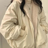 Kurtka oversize zimowa ciepła stylowa puchowa casual