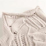 Damski Sweter Jesienny Camel