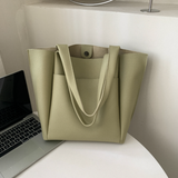 Duża Torebka Damska Shopper Minimalistyczna Elegancka