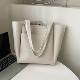 Duża Torebka Damska Shopper Minimalistyczna Elegancka
