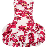 Sukienka Mini Bandeau z Printem
