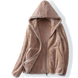 Damski Sweter Jesienny Brązowy