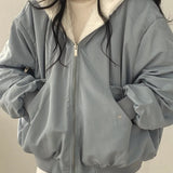 Kurtka oversize zimowa ciepła stylowa puchowa casual