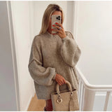 Oversize Sweter Damski Miękki do Codziennych Stylizacji