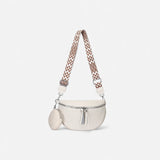 Torebka Damska Crossbody z Ozdobnym Paskiem Stylowa