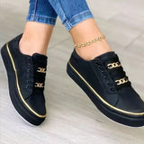 Damskie sneakersy na platformie eleganckie wygodne buty