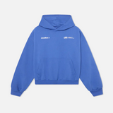 Bluza oversize z kapturem, nadrukiem i kieszenią kangurką