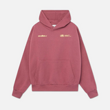 Bluza oversize z kapturem, nadrukiem i kieszenią kangurką