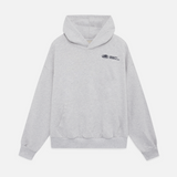 Bluza oversize z kapturem, nadrukiem i kieszenią kangurką
