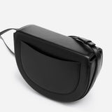 Minimalistyczna torebka półksiężyc elegancka torba na ramię