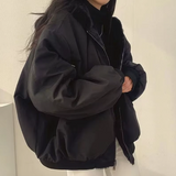Kurtka oversize zimowa ciepła stylowa puchowa casual