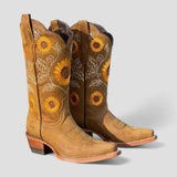 Haftowane Kowbojki Damskie w Stylu Western
