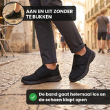 Regulowane buty komfortowe z siatki na rzepy