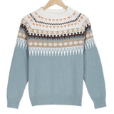 Damski Sweter Jesienny Szary