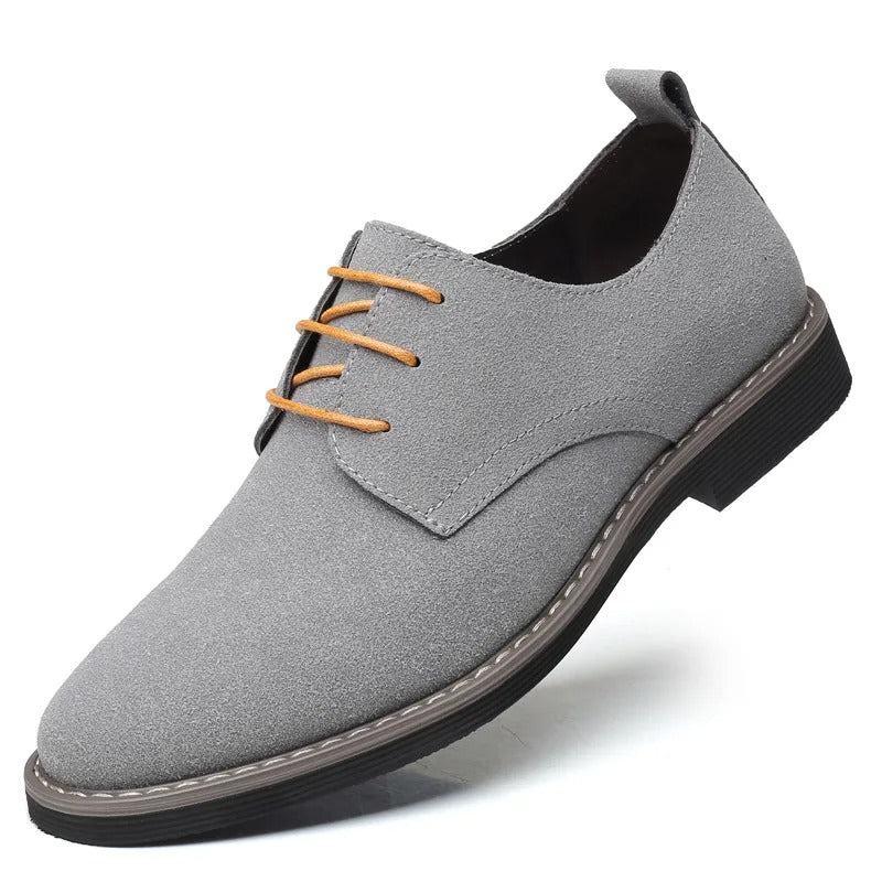 Męskie klasyczne buty sznurowane, eleganckie i wygodne