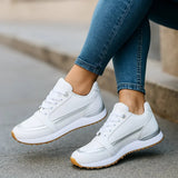 Damskie Sneakersy Sportowe na Platformie – Wygodne Buty Casual