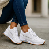Damskie Sneakersy Sportowe na Platformie – Wygodne Buty Casual