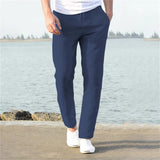 Męskie Spodnie Chinos Slim Fit Lekki Komfort i Styl