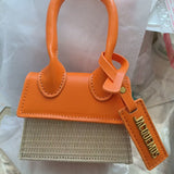 Damska Mini Torebka Crossbody z Uchwytem i Paskiem Elegancka