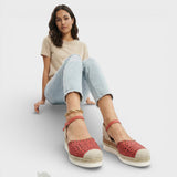 Espadryle na Koturnie z Regulowanym Paskiem