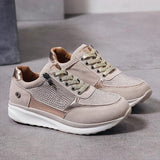 Damskie sneakersy na koturnie wygodne buty sportowe
