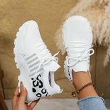 Damskie Sneakersy Sportowe na Platformie Casual Modne