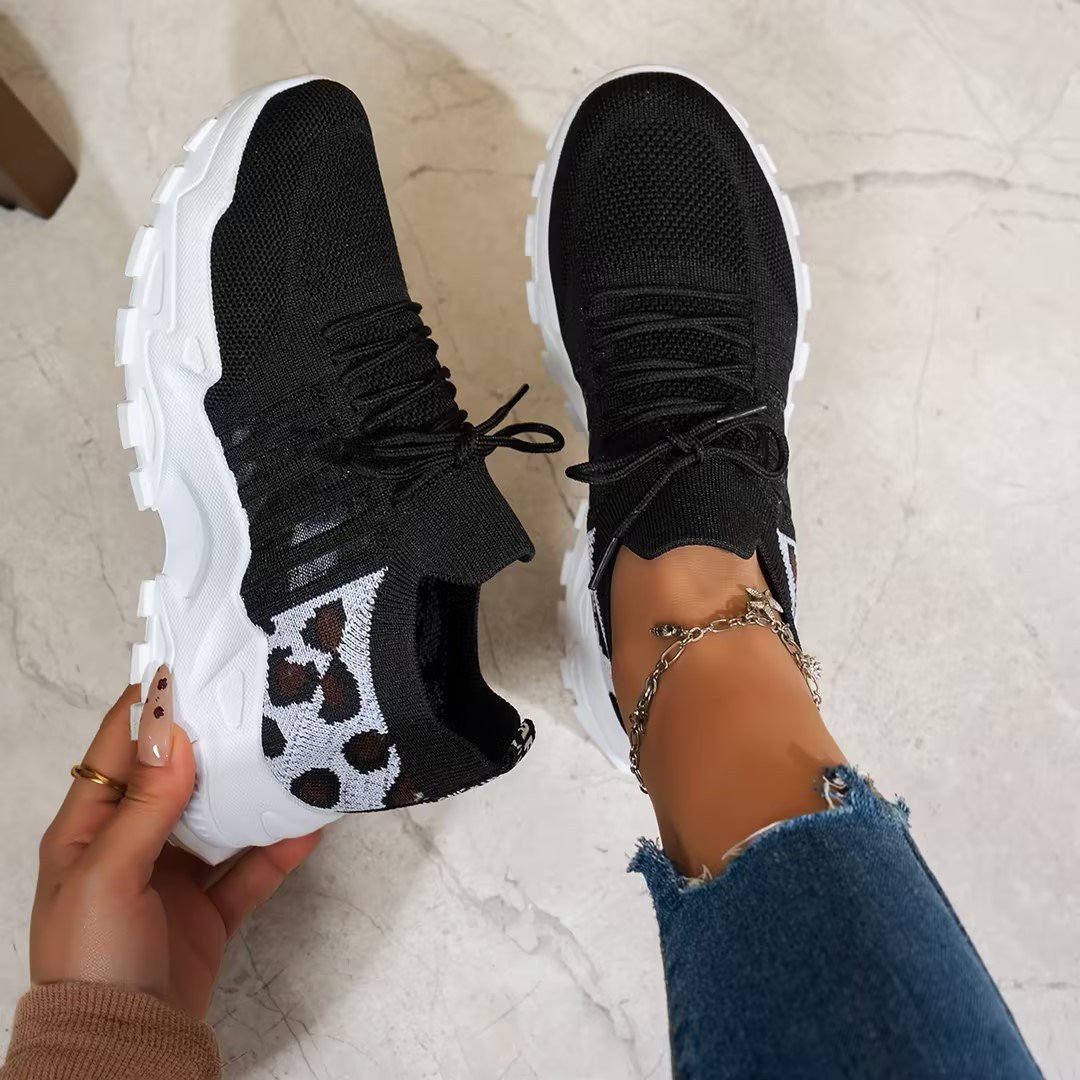 Damskie Sneakersy Sportowe na Platformie Casual Modne