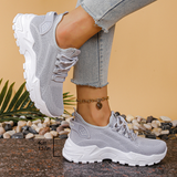 Damskie Sneakersy Sportowe na Platformie Casual Modne