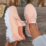 Damskie Sneakersy Sportowe na Platformie Casual Modne