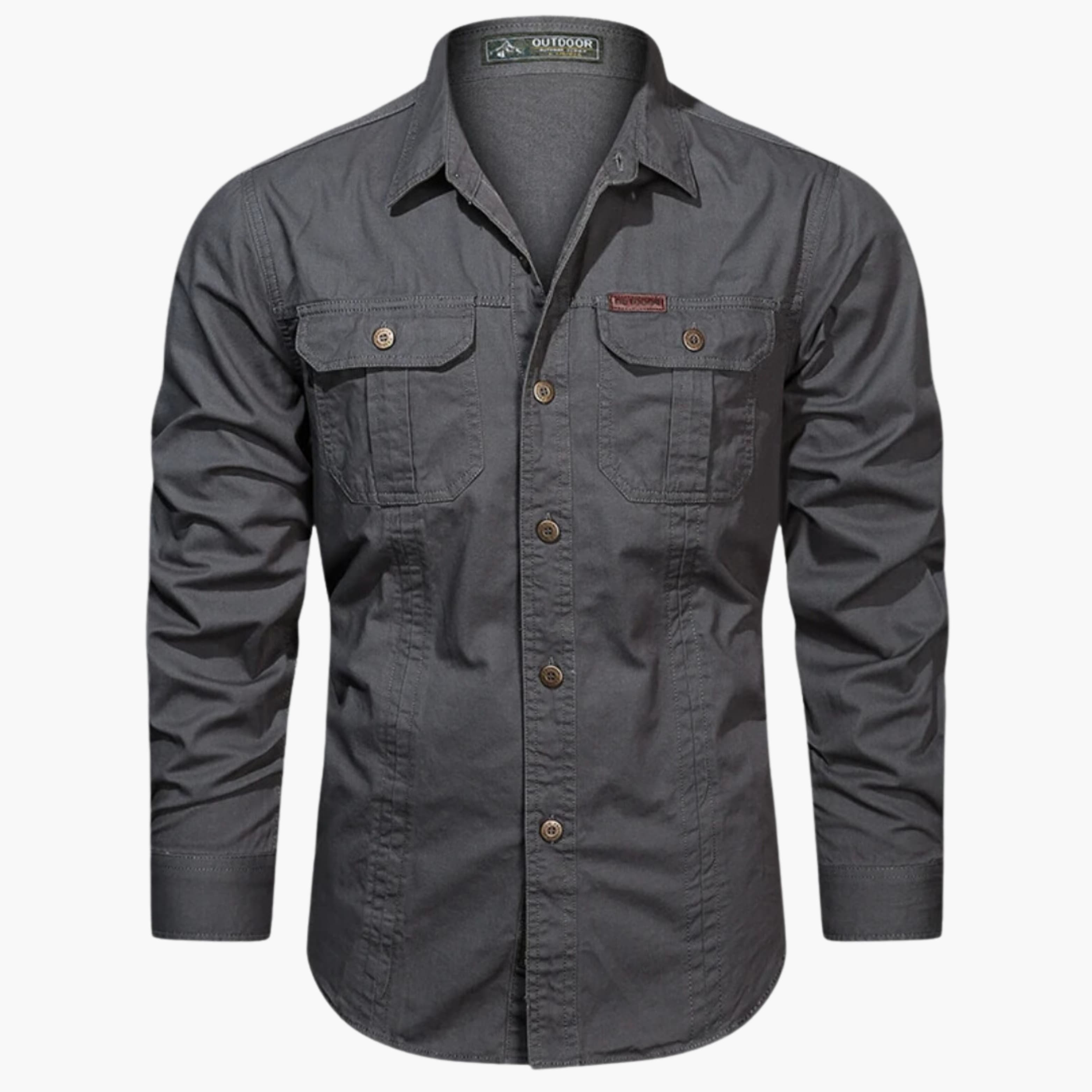 Męska Koszula Casual Slim Fit z Kieszeniami Komfort i Styl na Co Dzień
