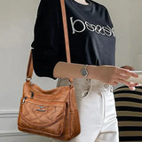 Torebka Damska Crossbody Vintage z Plecionym Detalem