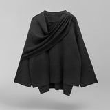 Eleganckie Ponczo Damskie Oversize do Miejskich Stylizacji