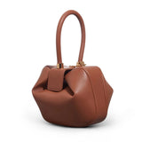 Elegancka torebka kuferek mini stylowa okrągła torba