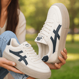 Damskie Sneakersy Casual Sznurowane – Stylowe Buty Codzienne
