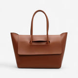 Elegancka torebka damska shopper minimalistyczna duża na ramię