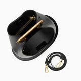 Elegancka Torebka Damska z Metalowym Uchwytem – Nowoczesny Kuferek