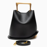Elegancka Torebka Damska z Metalowym Uchwytem – Nowoczesny Kuferek