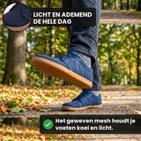 Uniseks buty sneakersy z szerokim przodem i siatką