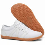 Uniseks buty sneakersy z szerokim przodem i siatką